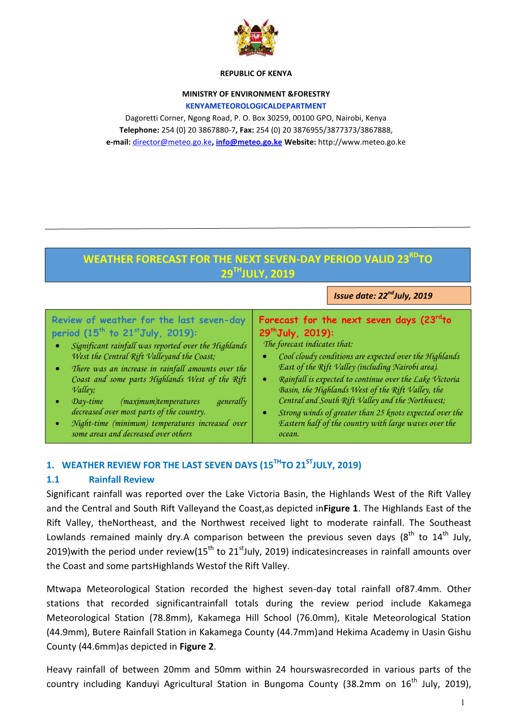 SEVEN-DAY-FORECAST-23-29-July-2019.Pdf