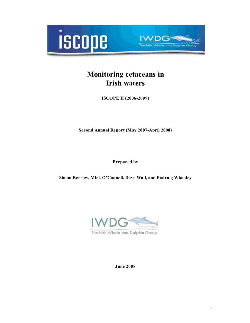ISCOPE II Second Annual Report