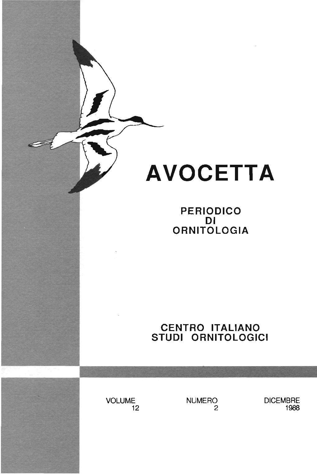 Avocetta – Journal of Ornithology