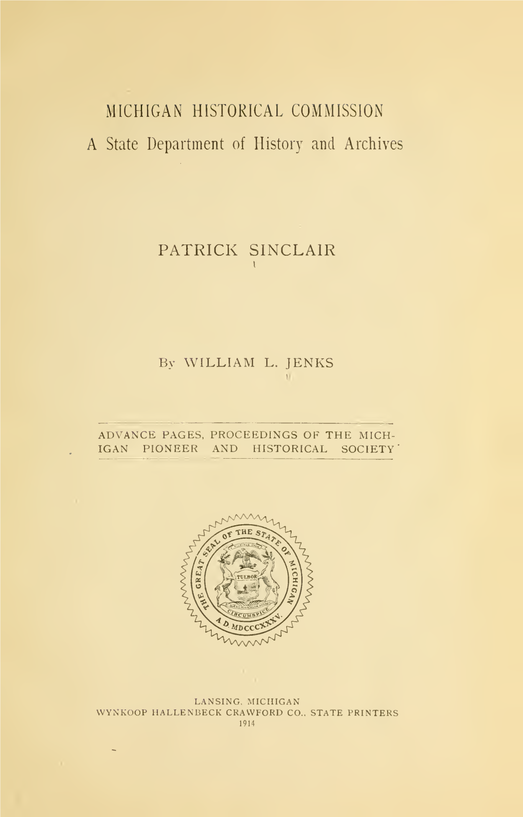 Patrick Sinclair