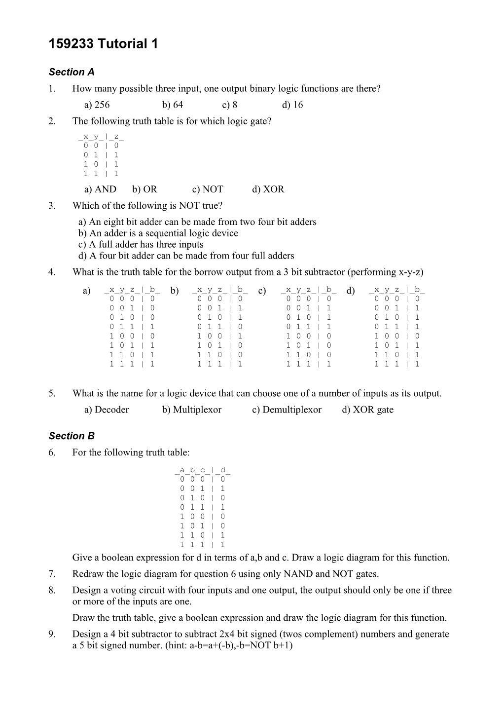 Picocomputer Microcode So That It Uses As Few Microinstructions As Possible