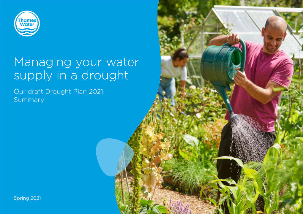 Managing Your Water Supply in a Drought