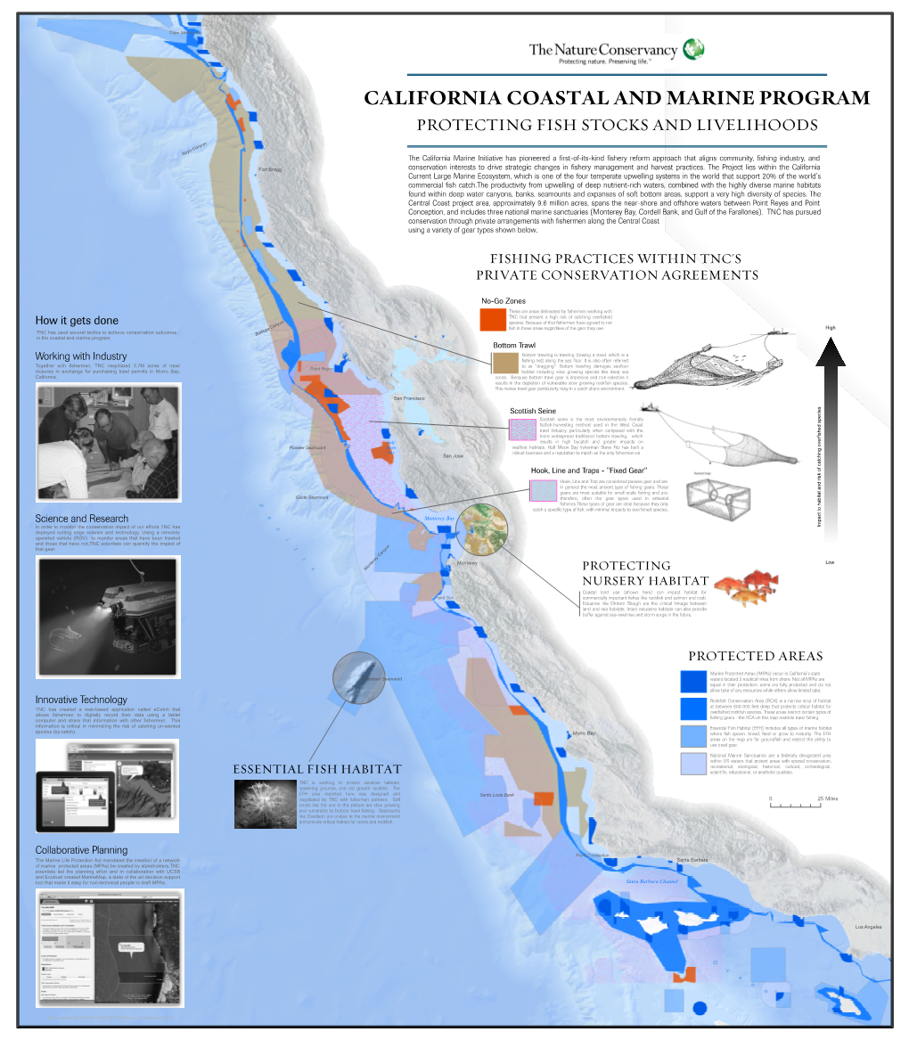 California Coastal and Marine Program Protecting Fish Stocks and Livelihoods