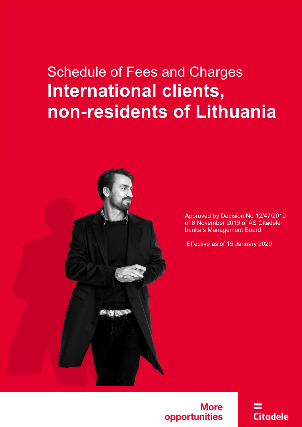 International Clients, Non-Residents of Lithuania