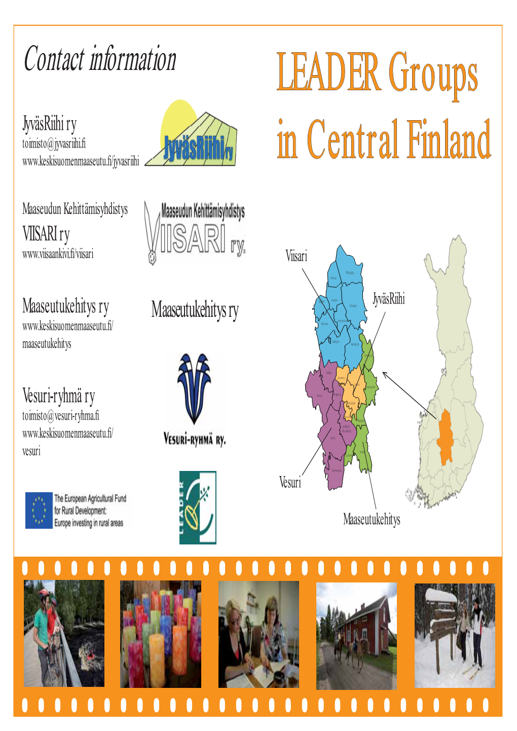 LEADER Groups in Central Finland