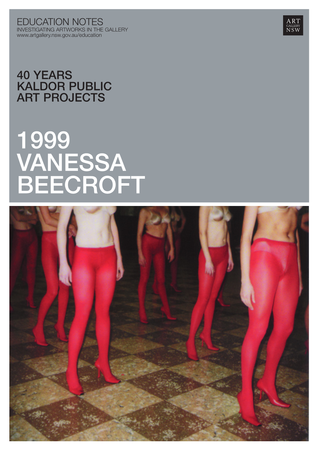 1999 Vanessa Beecroft 1999 Vanessa Beecroft