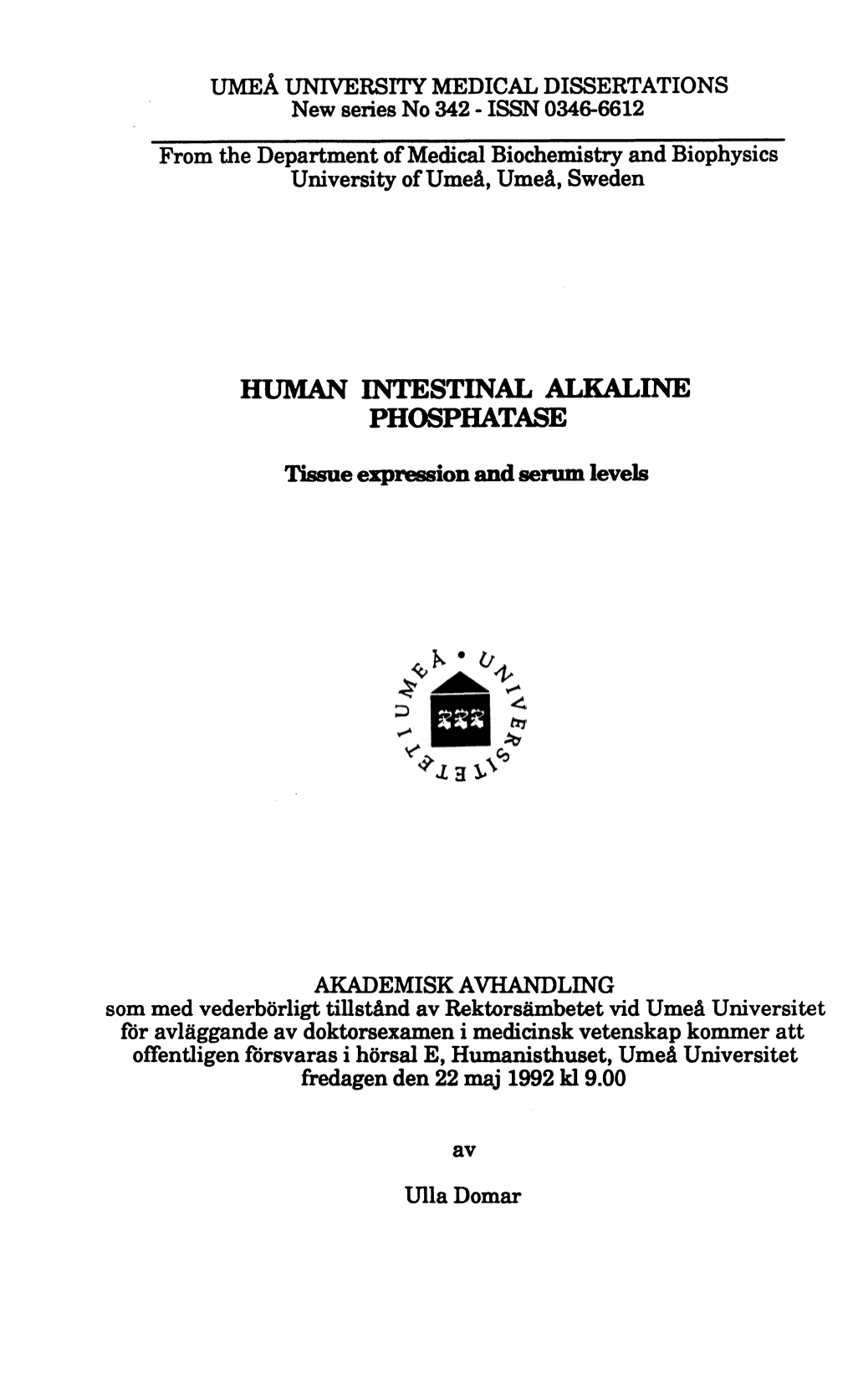 Human Intestinal Alkaline Phosphatase