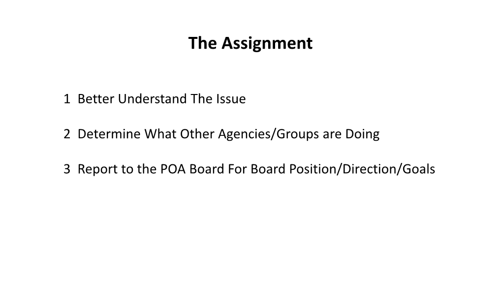 POA Board-Carp Presentation