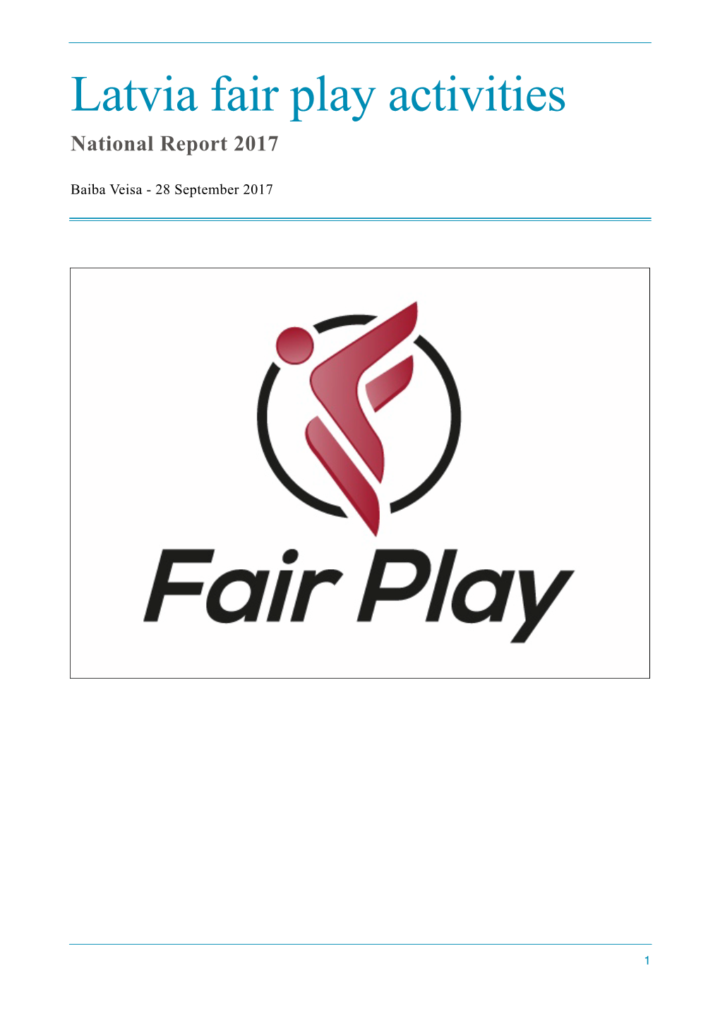Fair Play Report