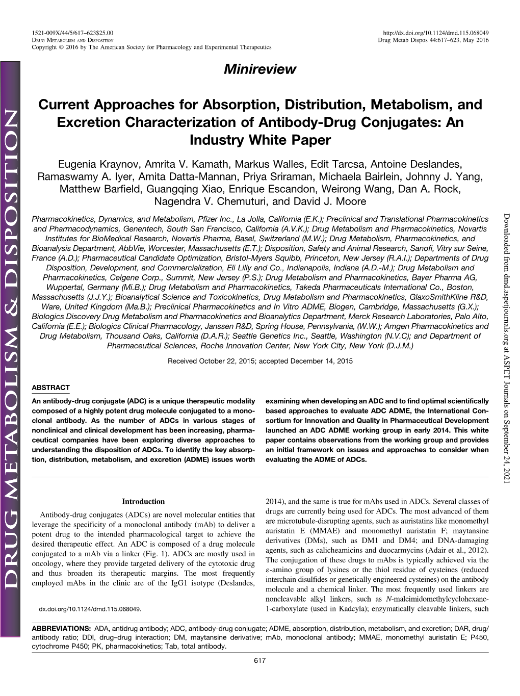 Pdf) Onacase-Bycasebasis,Basedonthemodeofactionof DAR Changes, Is Usually Quantified Over the Study Duration