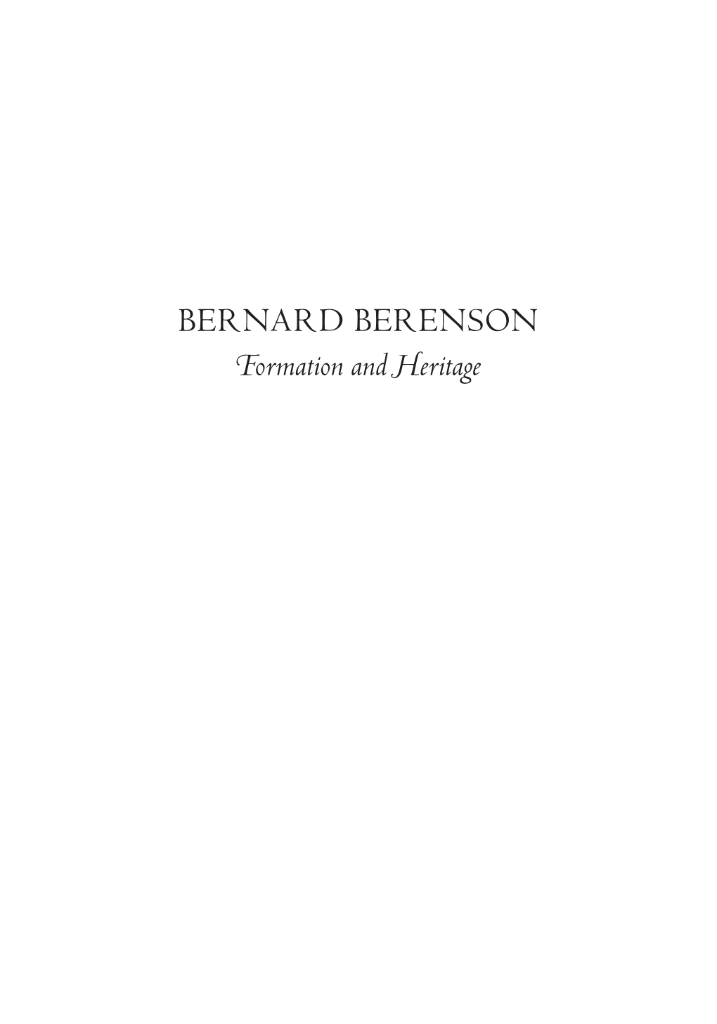 Bernard Berenson