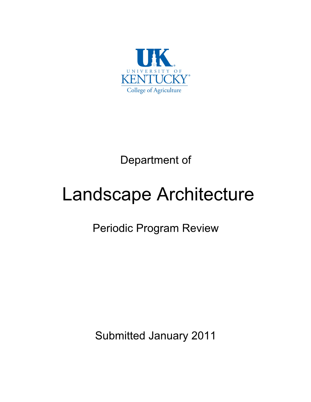 Landscape Architecture