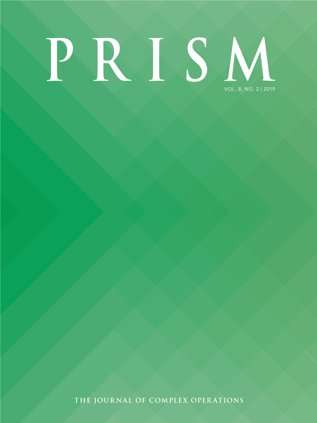 Prism Vol. 8, No. 2 Prism About Vol