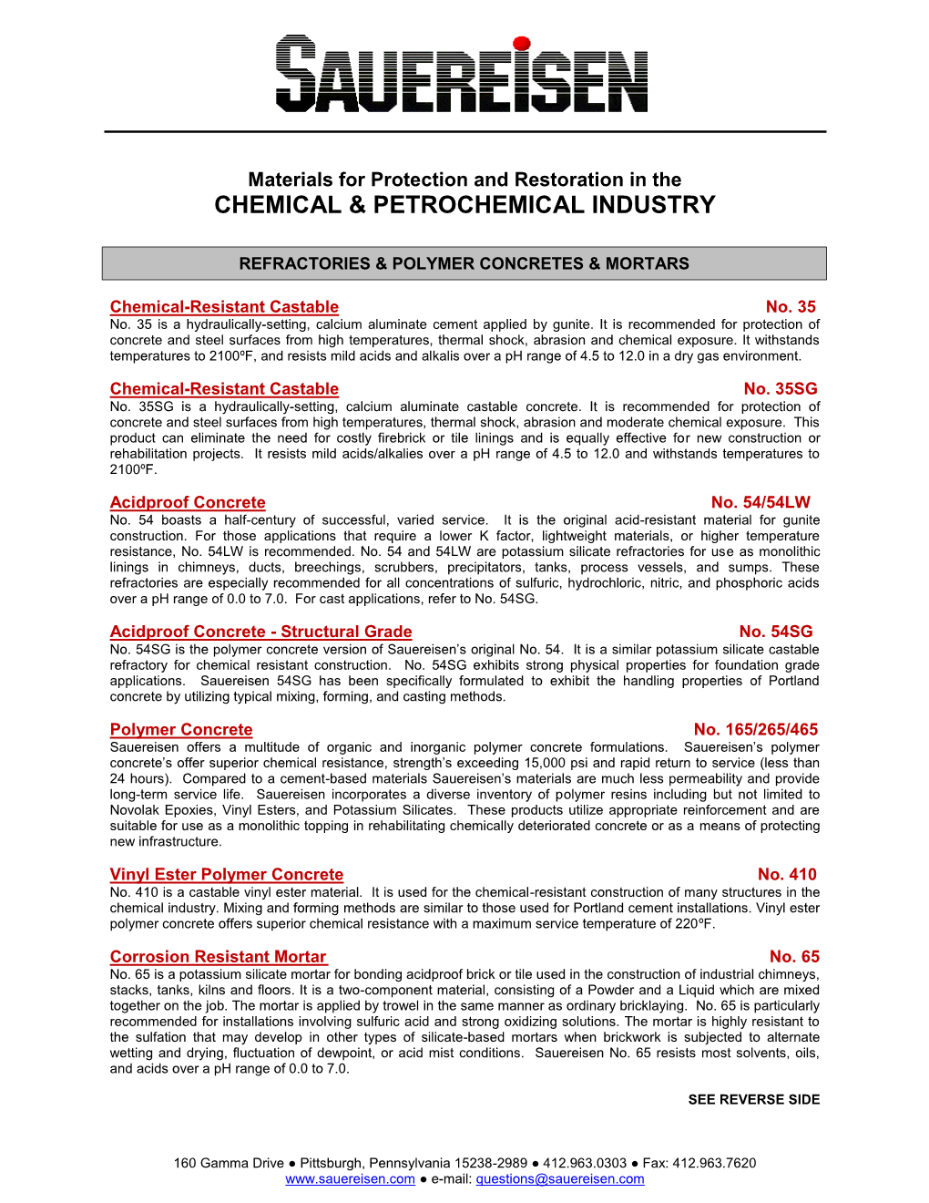 Chemical & Petrochemical Industry