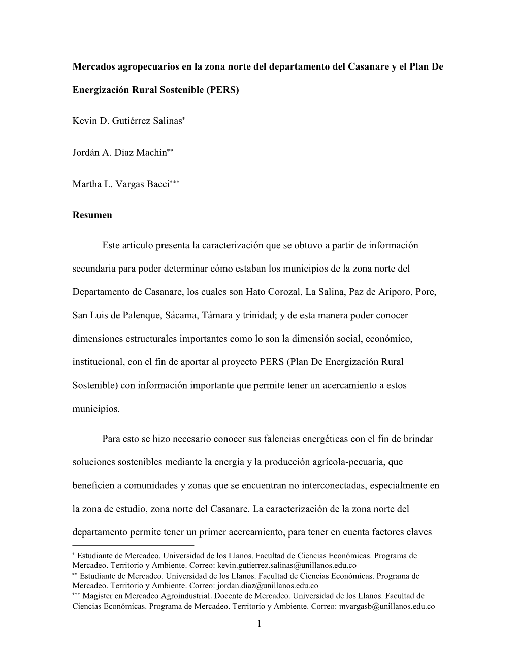 1 Mercados Agropecuarios En La Zona Norte Del Departamento Del