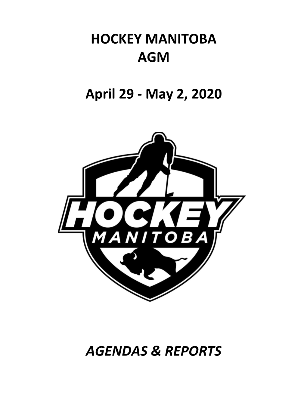 HOCKEY MANITOBA AGM April 29