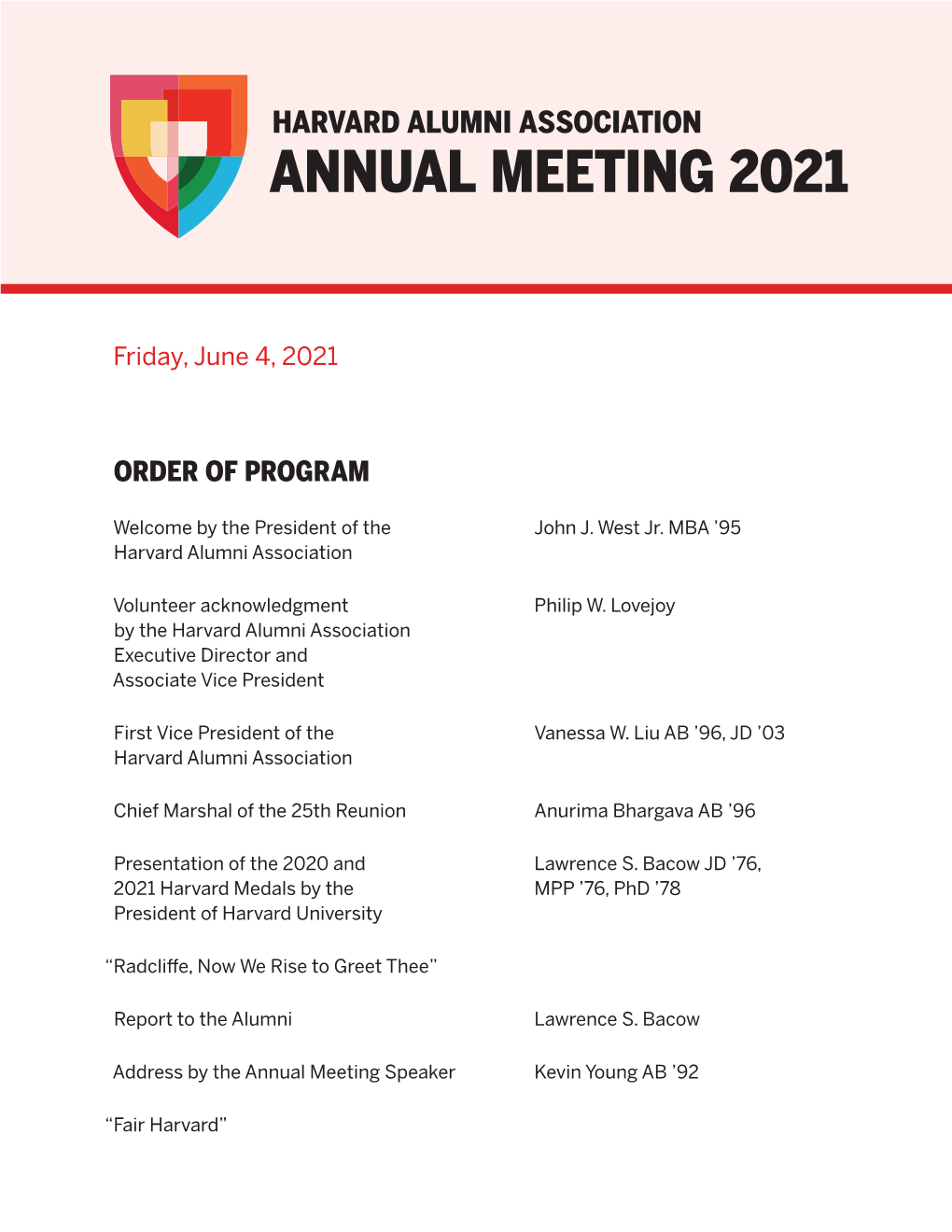 Annual Meeting 2021