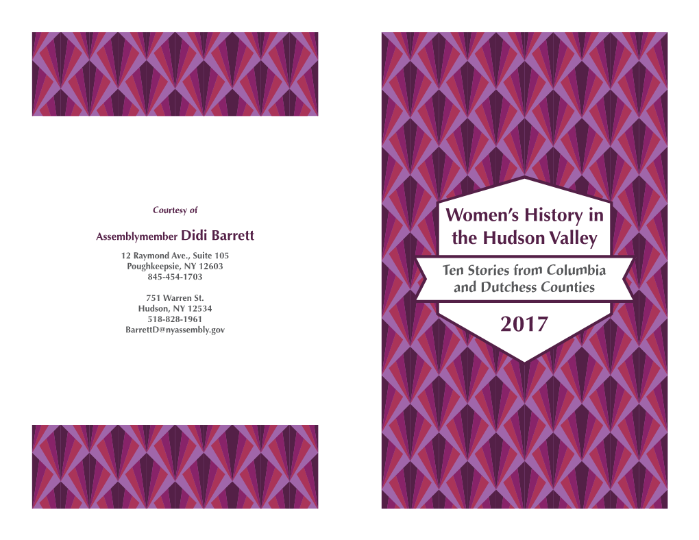 Women's History in the Hudson Valley