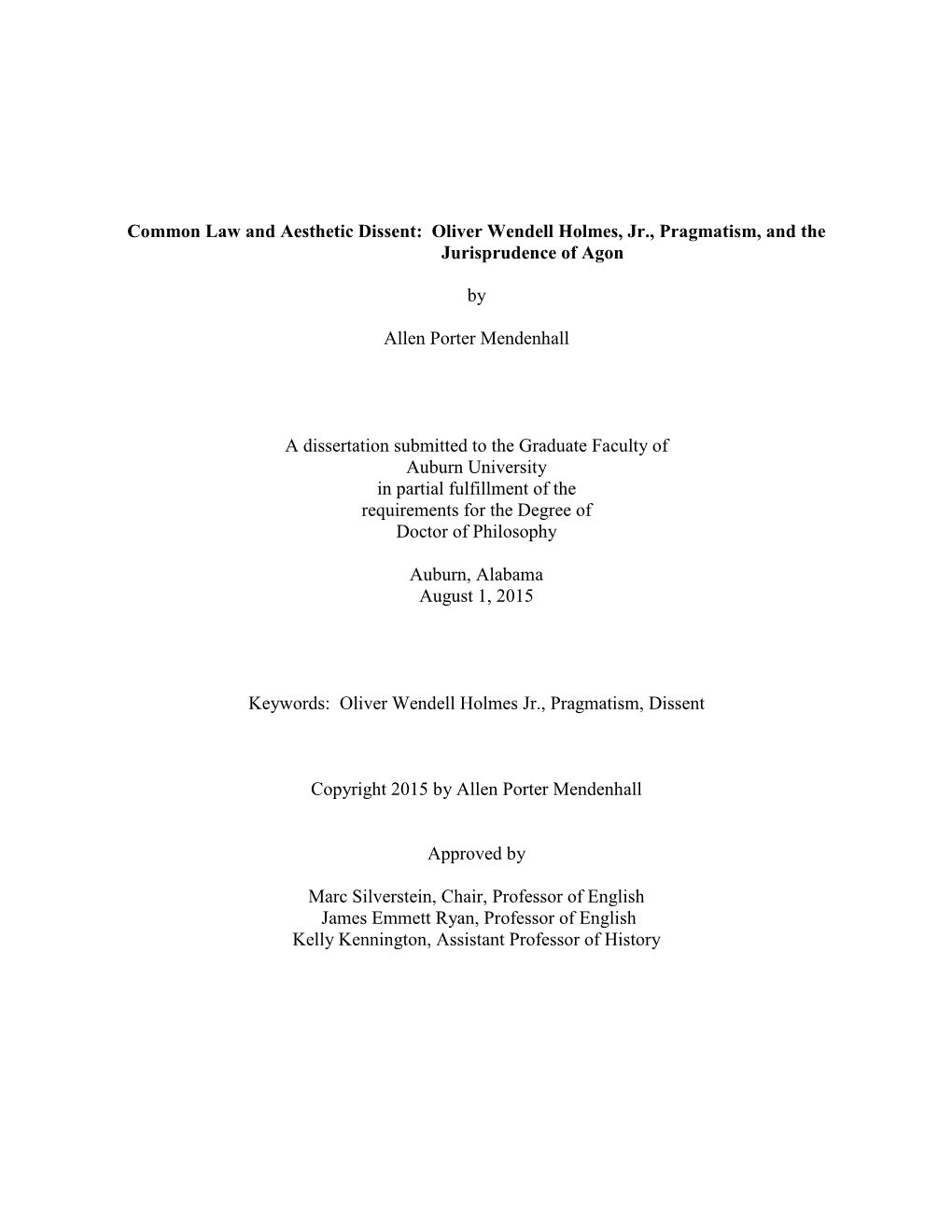 Dissertation Allen Mendenhall.Pdf