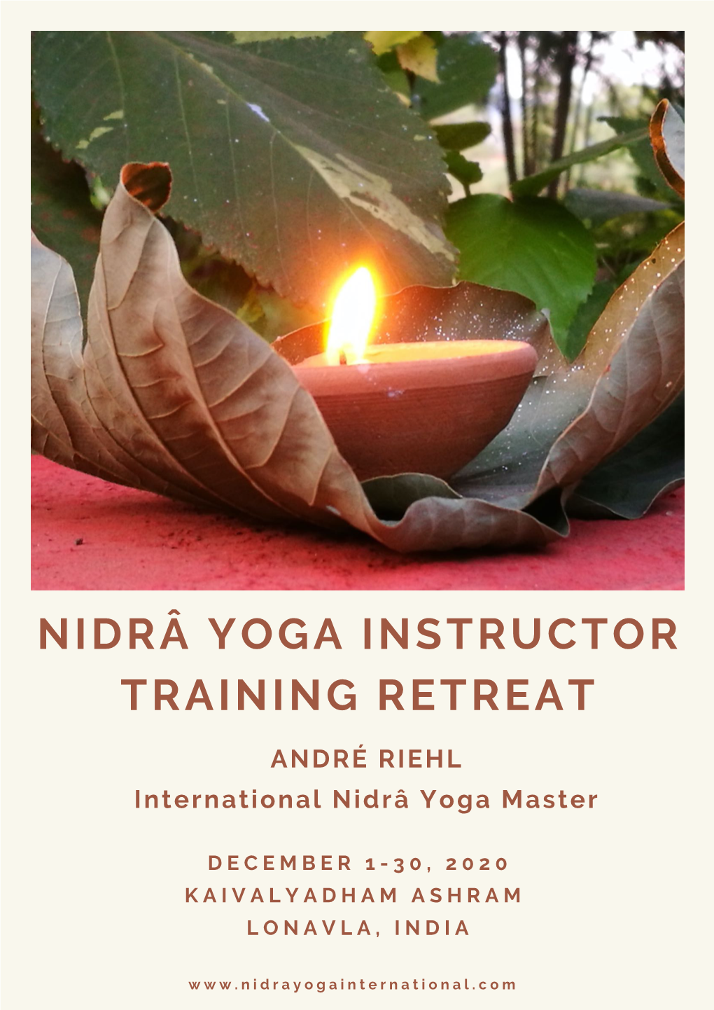 Nidr Yoga Instructor Training Retreat