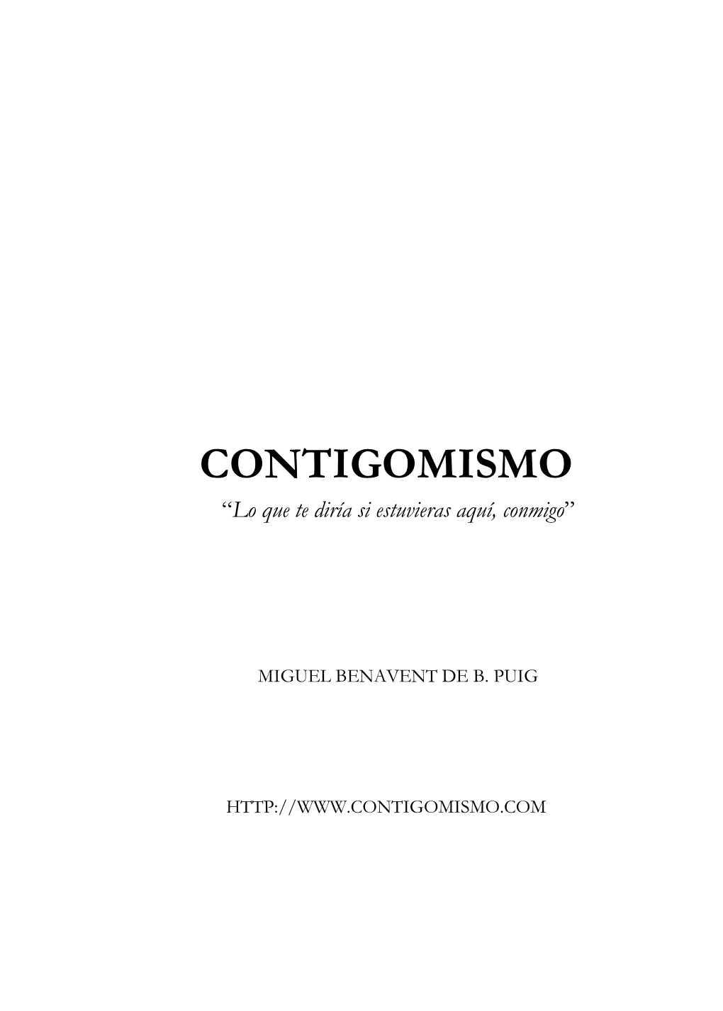 Contigomismo.Com