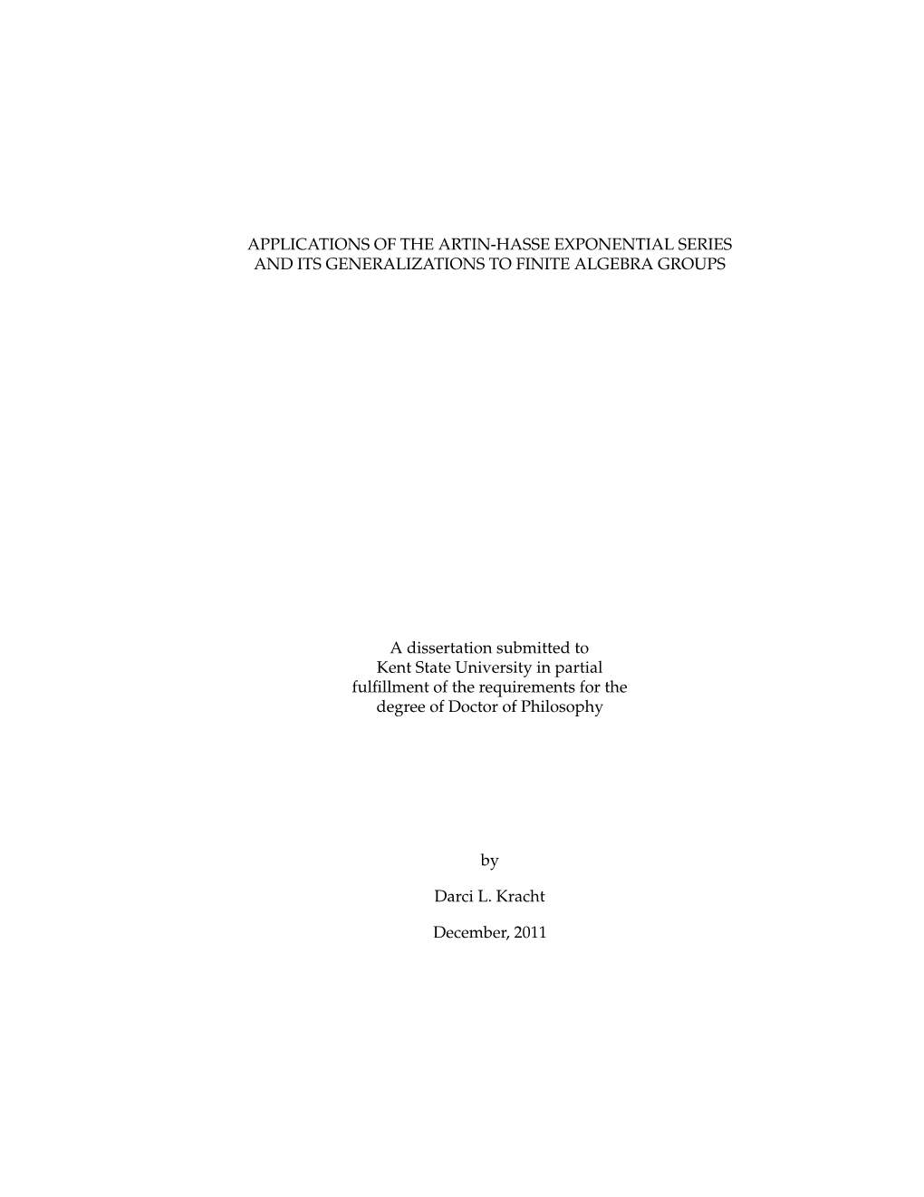 Applications of the Artin-Hasse Exponential Series and Its Generalizations to Finite Algebra Groups