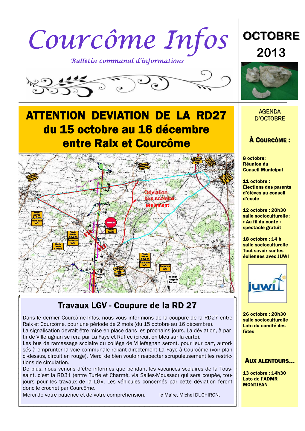 Courcôme Infos 2013-10