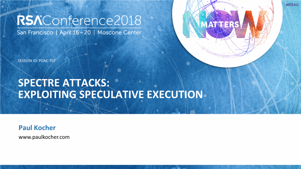 Spectre Attacks: Exploiting Speculative Execution