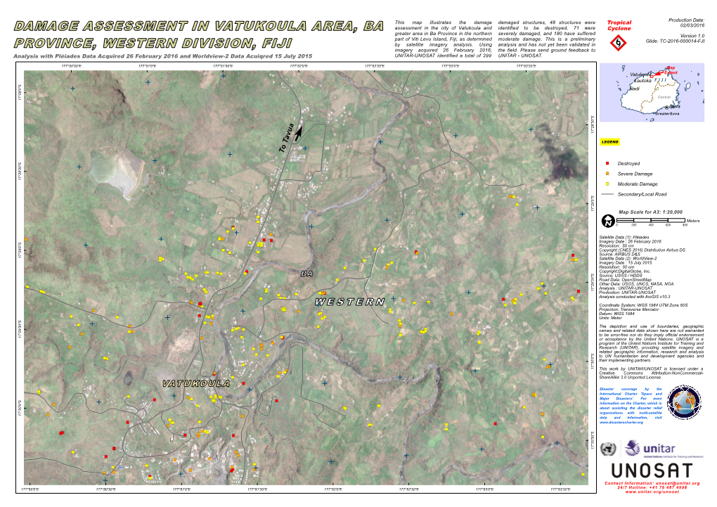 Unosat A3 Tc20160221fji