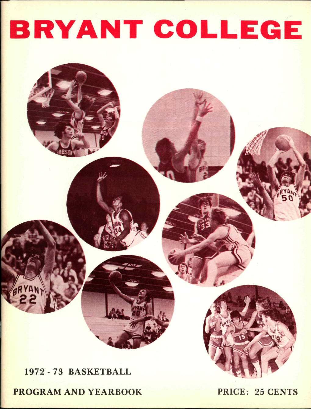 Basketball Program, 1972-73