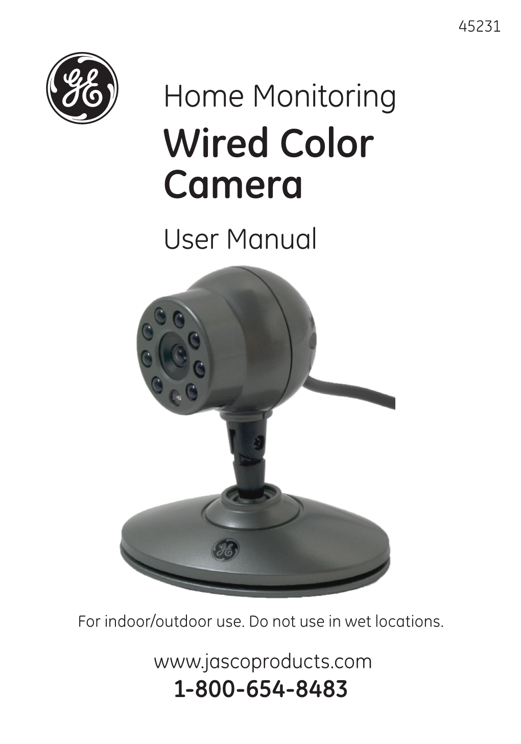 Home Monitoring Wired Color Camera User Manual