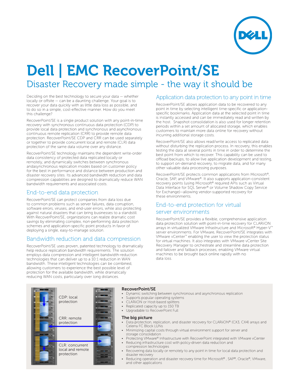 EMC Recoverpoint/SE