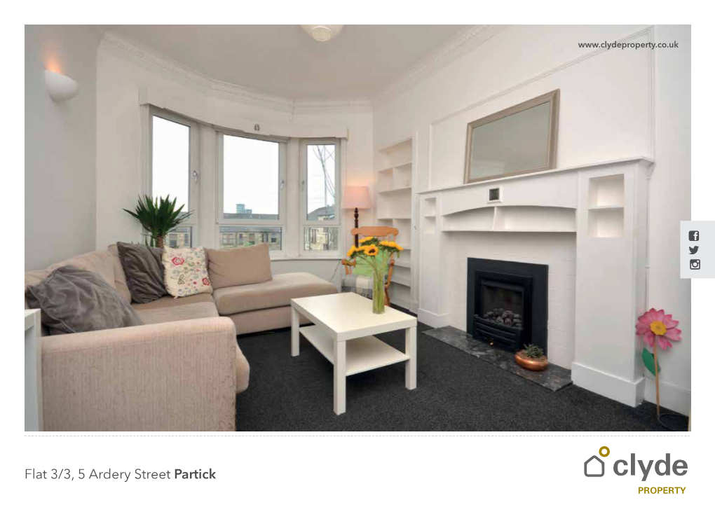 Flat 3/3, 5 Ardery Street Partick    | 3