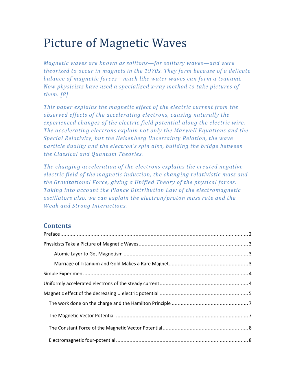 Picture of Magnetic Waves