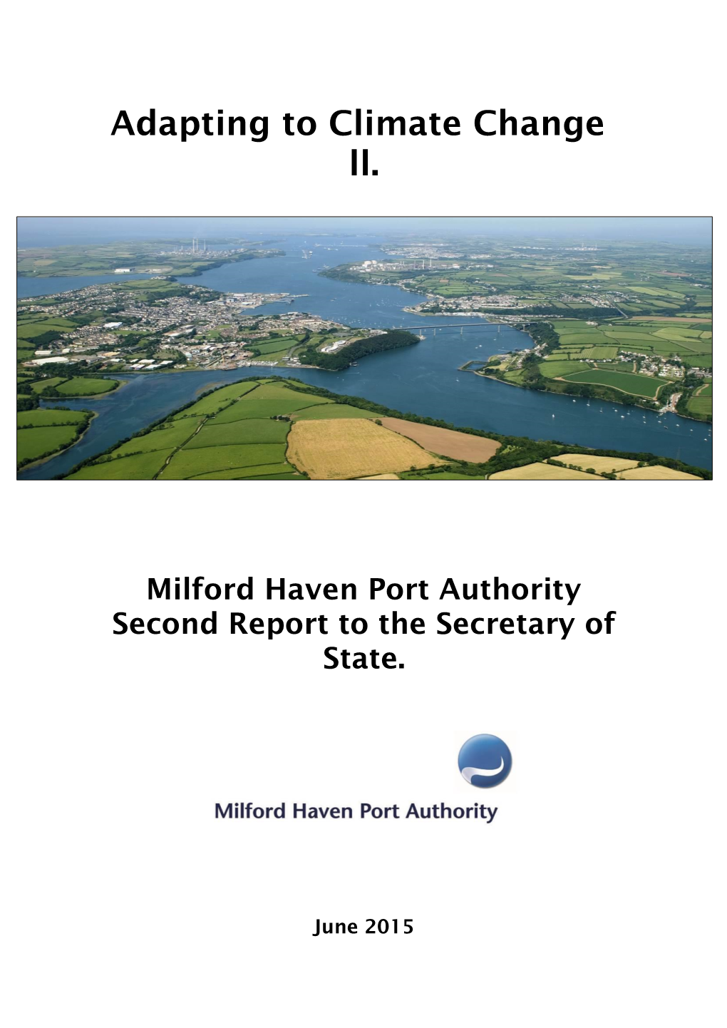 MHPA Climate Change Adaptation Report to Defra