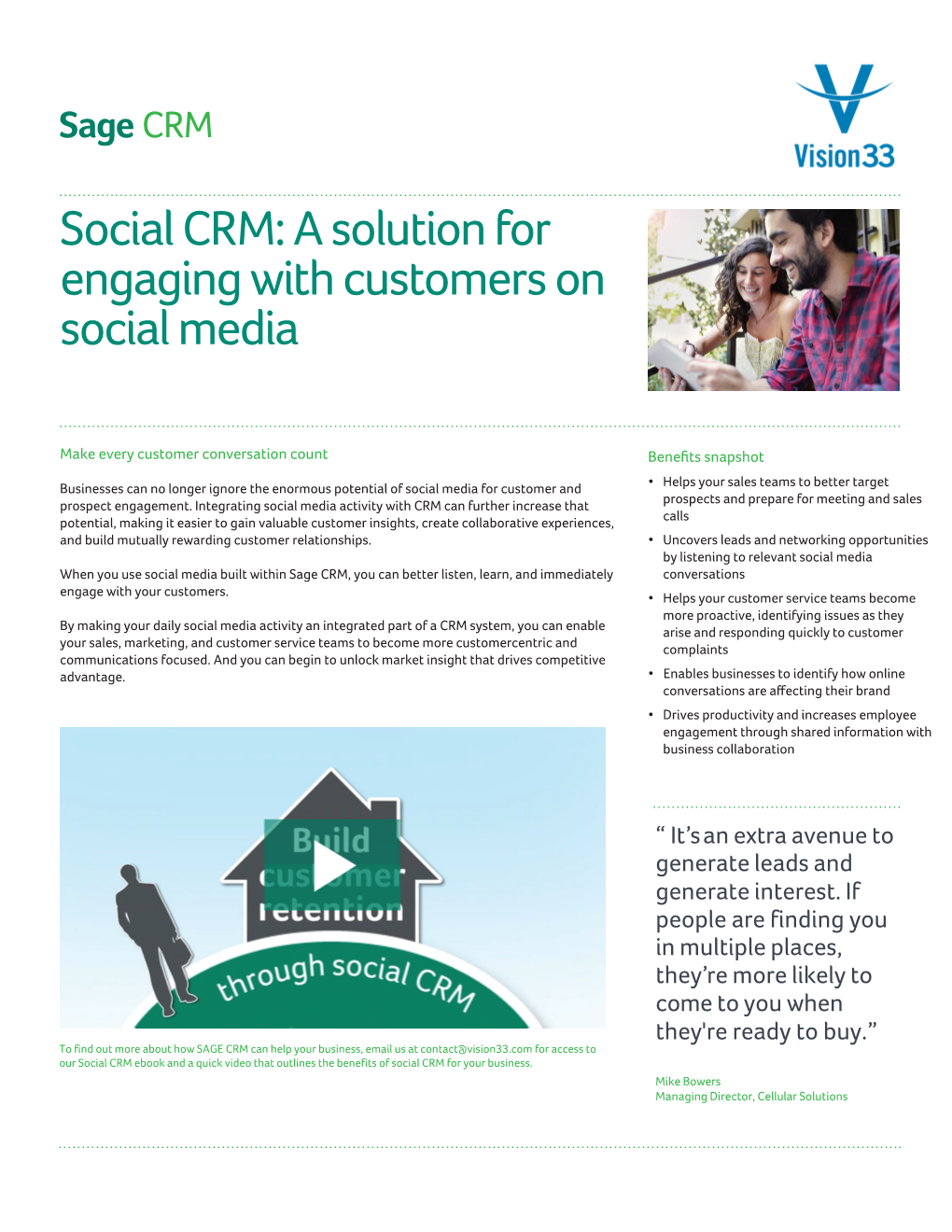 Sage CRM Social