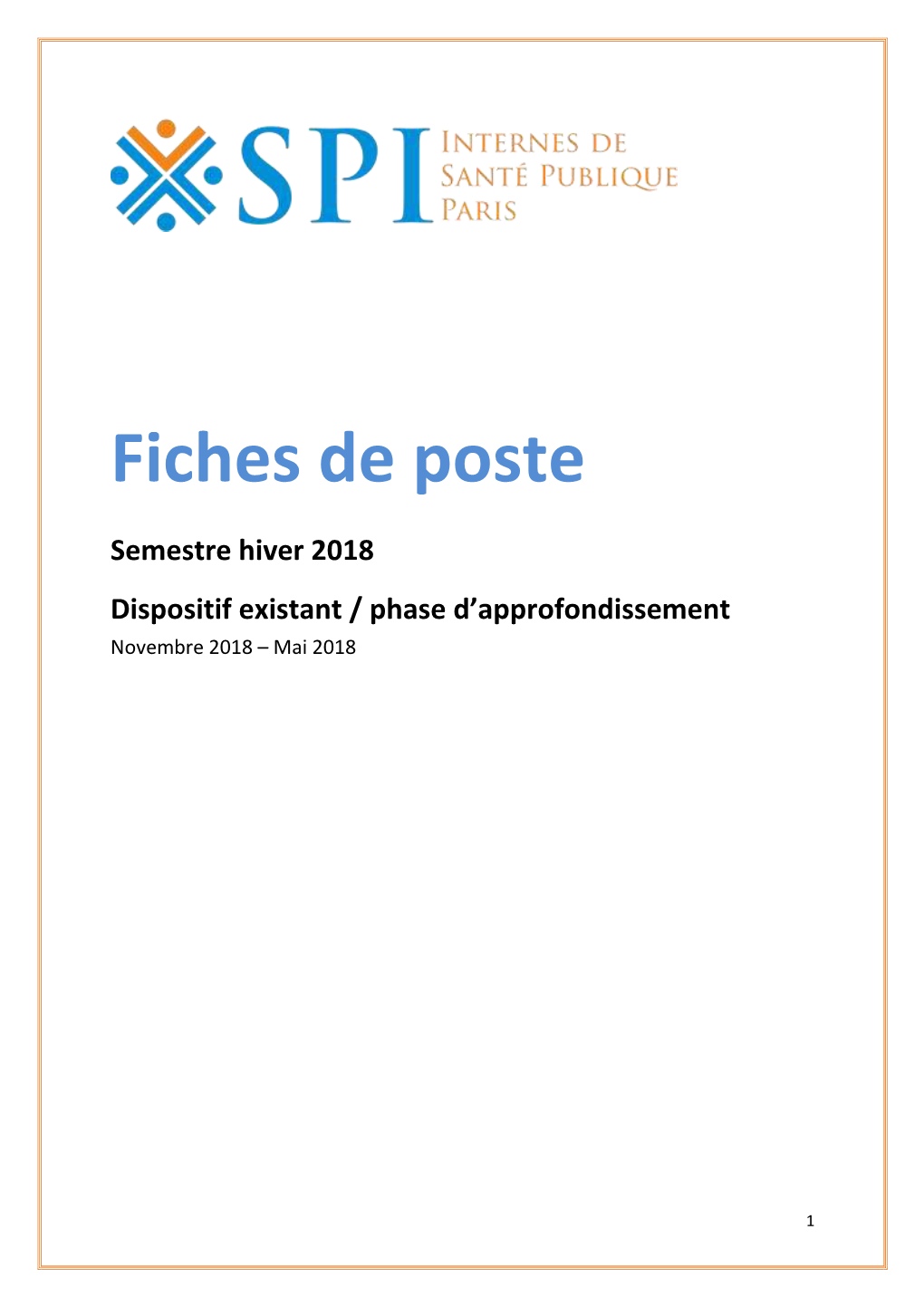 Fiches De Poste