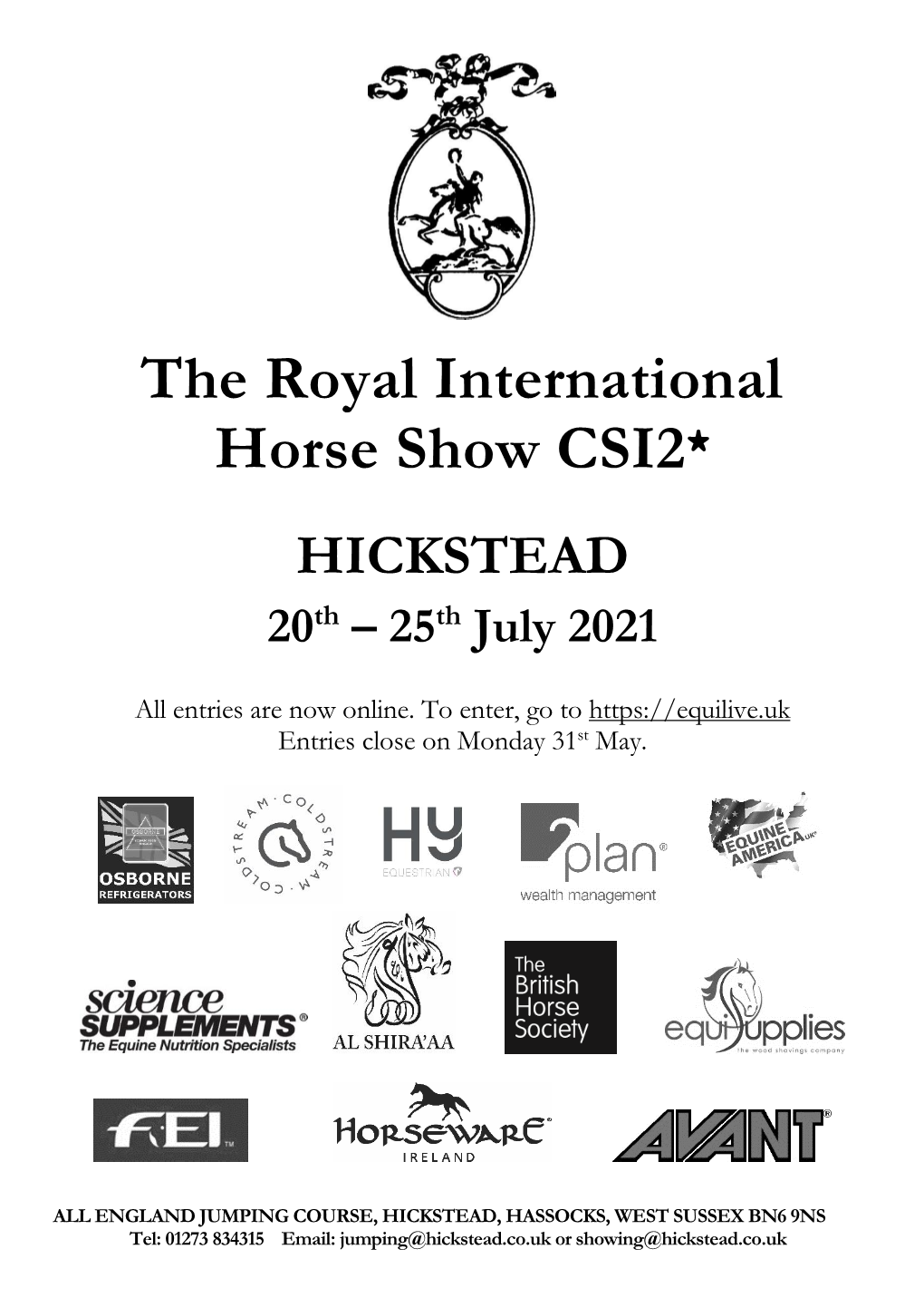 The Royal International Horse Show CSI2*