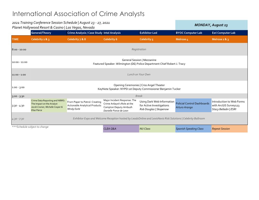International Association of Crime Analysts