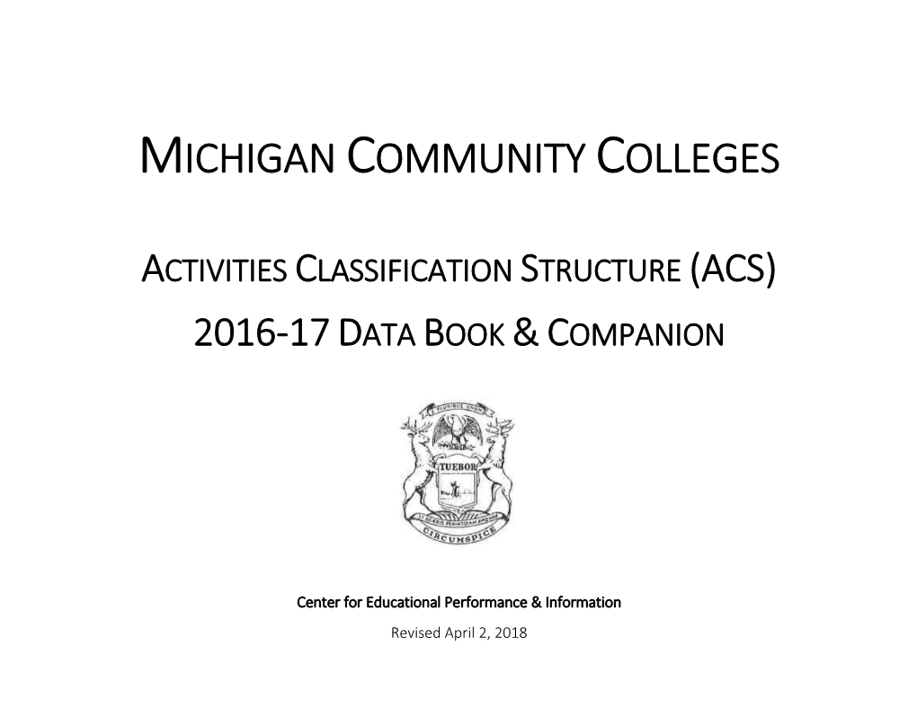 Michigan Community Colleges