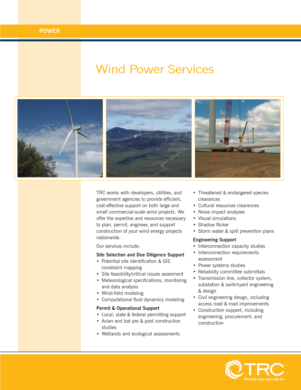 Wind Power Services