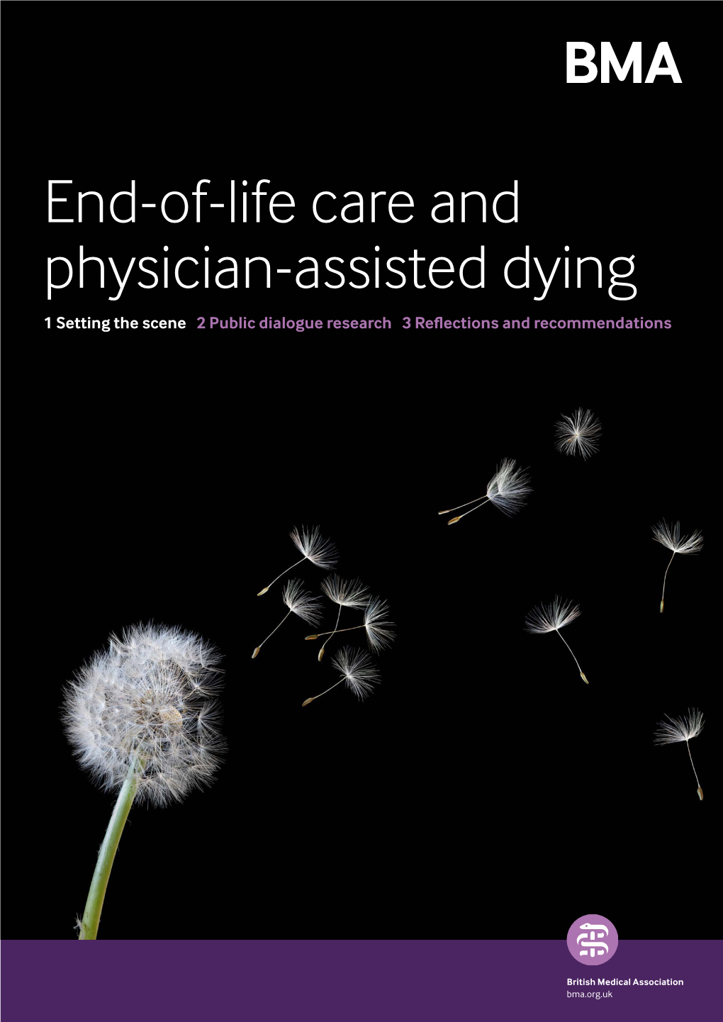 End-Of-Life Care and Physician-Assisted Dying 1 Setting the Scene 2 Public Dialogue Research 3 Reflections and Recommendations