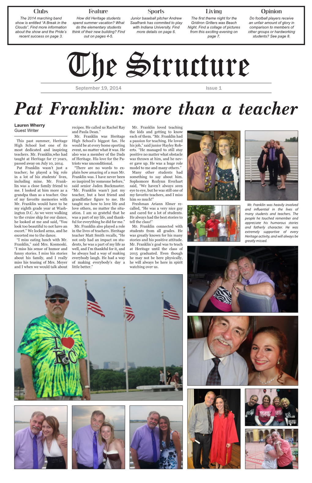 Pat Franklin: More Than a Teacher