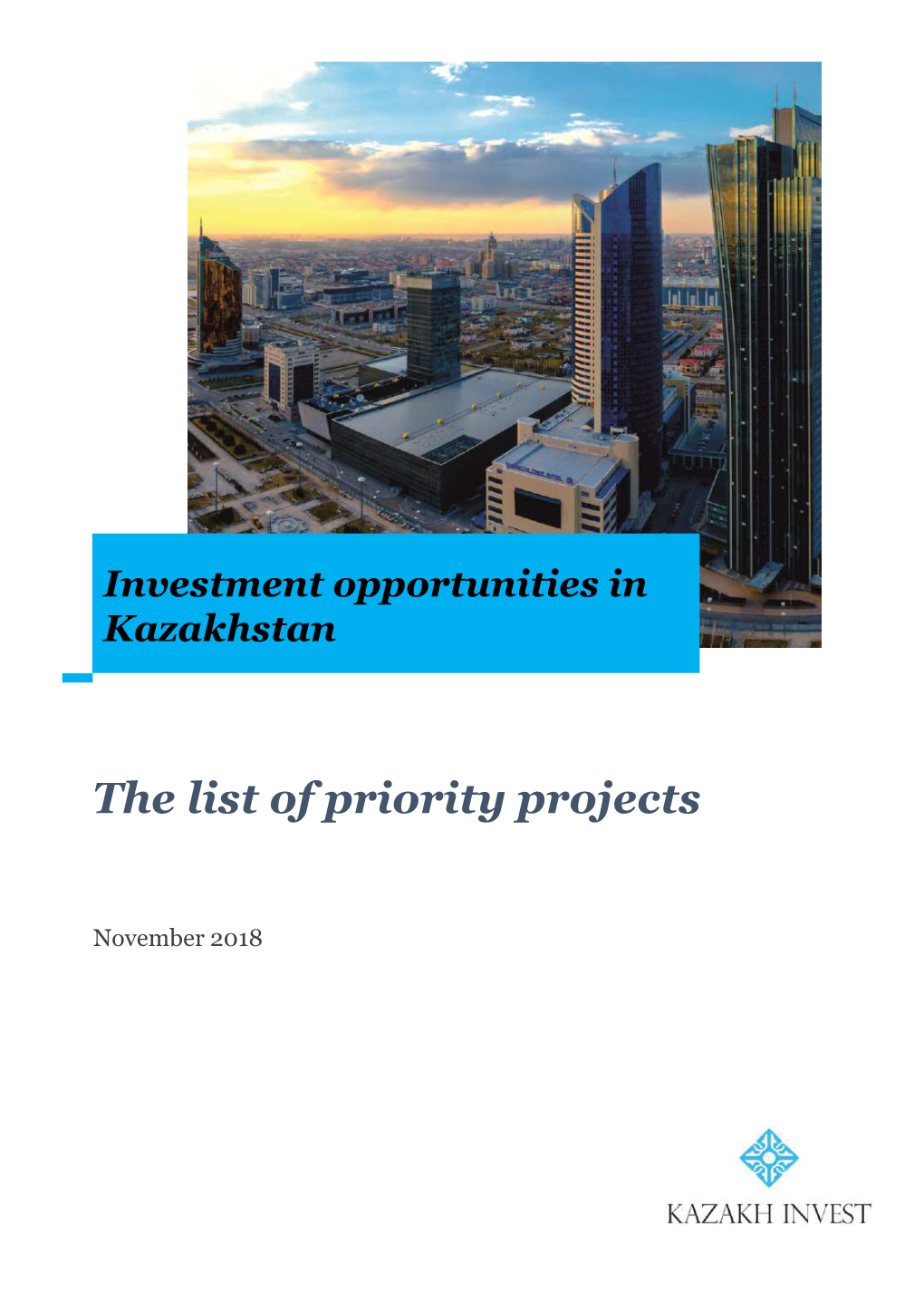 The List of Priority Projects