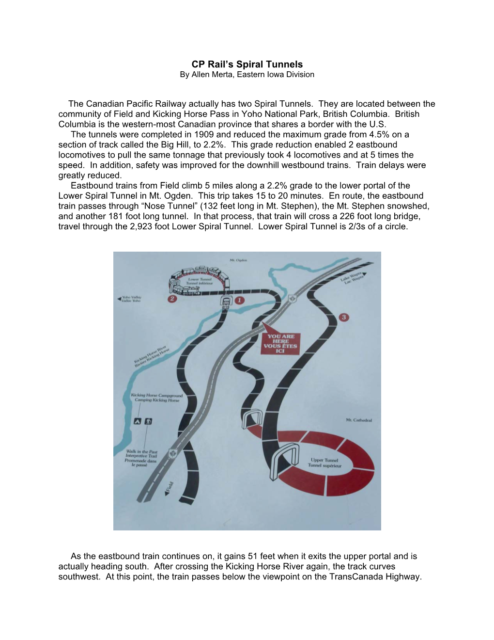 CP Rail's Spiral Tunnels