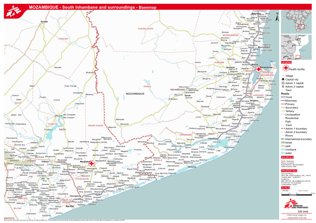 South Inhambane and Surroundings