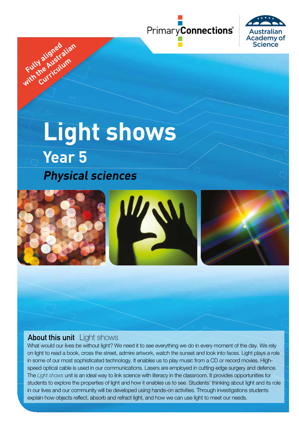 Light Shows Year 5 Physical Sciences
