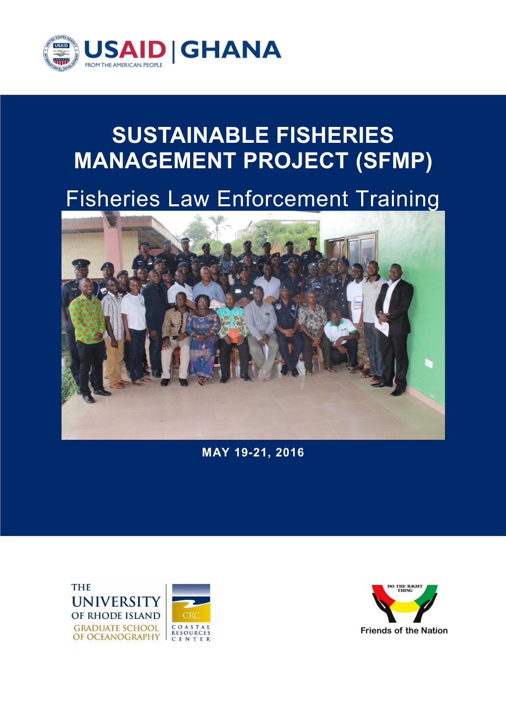 (SFMP) Fisheries Law Enforcement Training