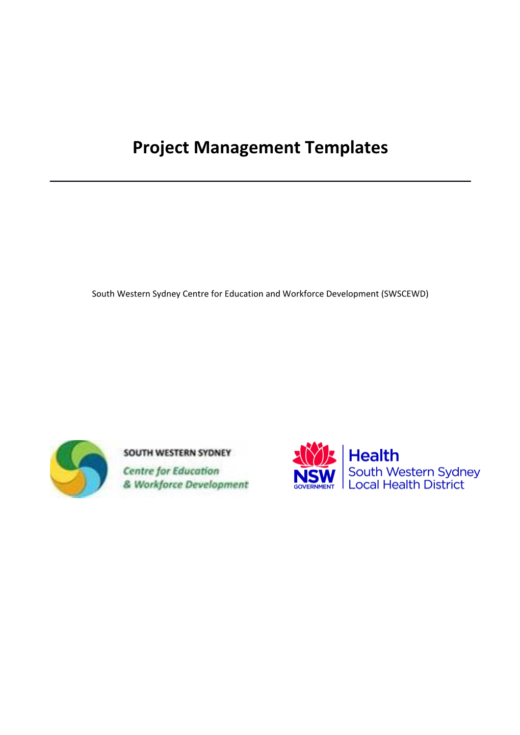 Project Management Templates