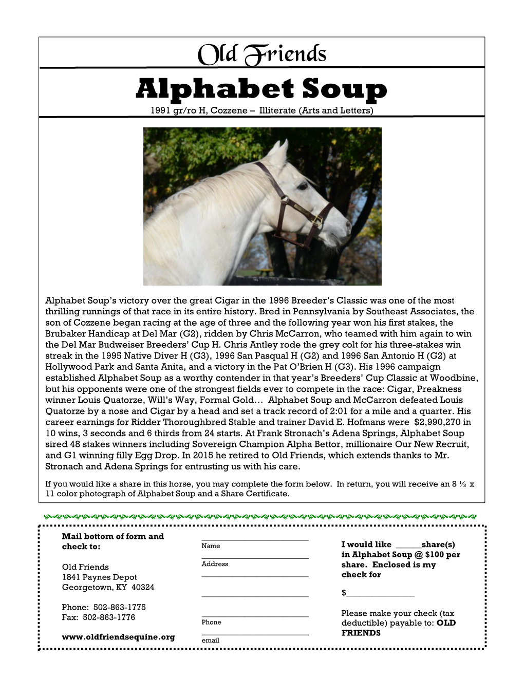 Alphabet Soup 1991 Gr/Ro H, Cozzene – Illiterate (Arts and Letters)